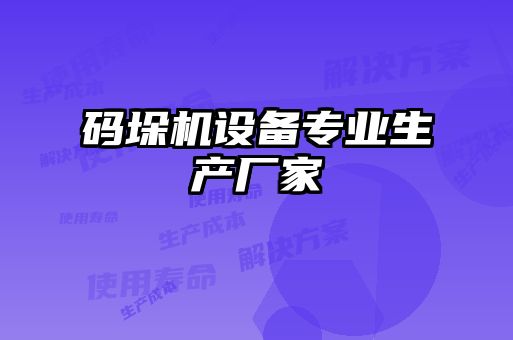 碼垛機設(shè)備專業(yè)生產(chǎn)廠家
